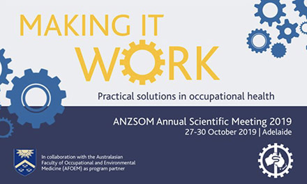 ANZSOM - Making it work - Annual Scientific Meeting - 27-30 October 2019